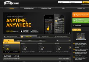 HighLow Reviews: Deposit, Demo & Binary Options Trading Info