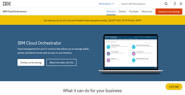 IBM Cloud Orchestrator Reviews: Pricing & Software Features 2024 ...