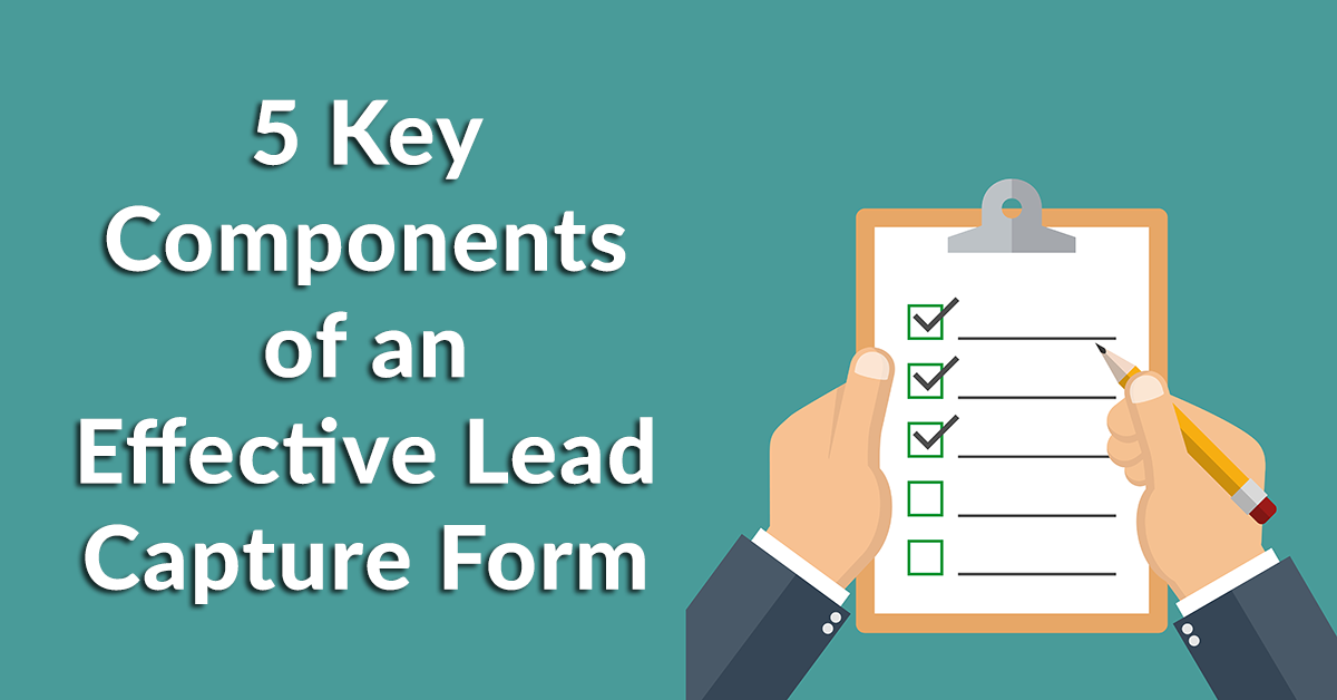 5 Key Components of an Effective Lead Capture Form - Financesonline.com