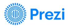 Logo of Prezi