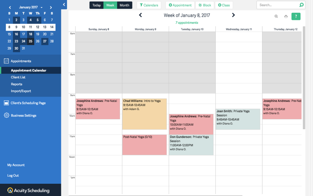 Pros & Cons of Acuity Scheduling: Analysis of an Appointment Scheduling ...