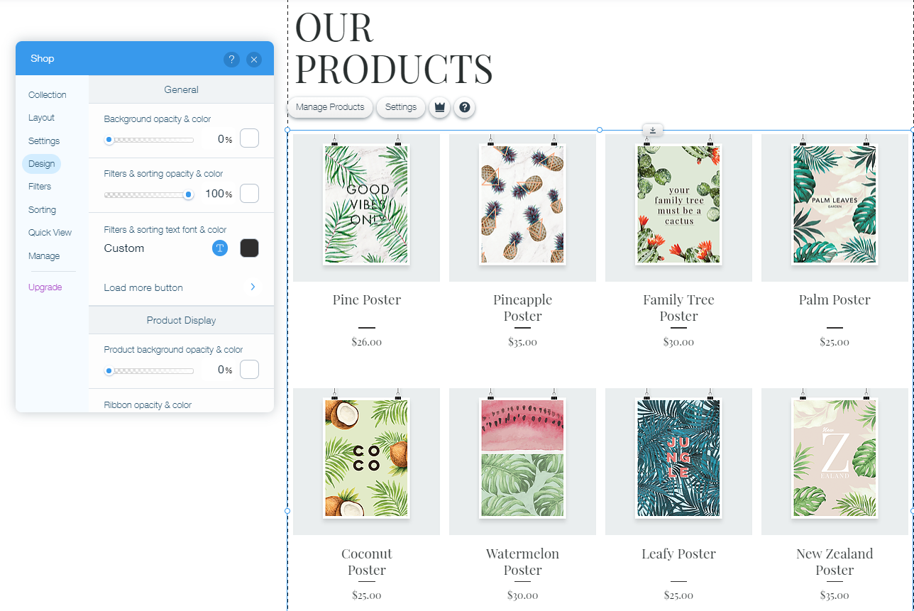 Top 3 Most Popular Shopping Cart Software Services Comparison of Wix